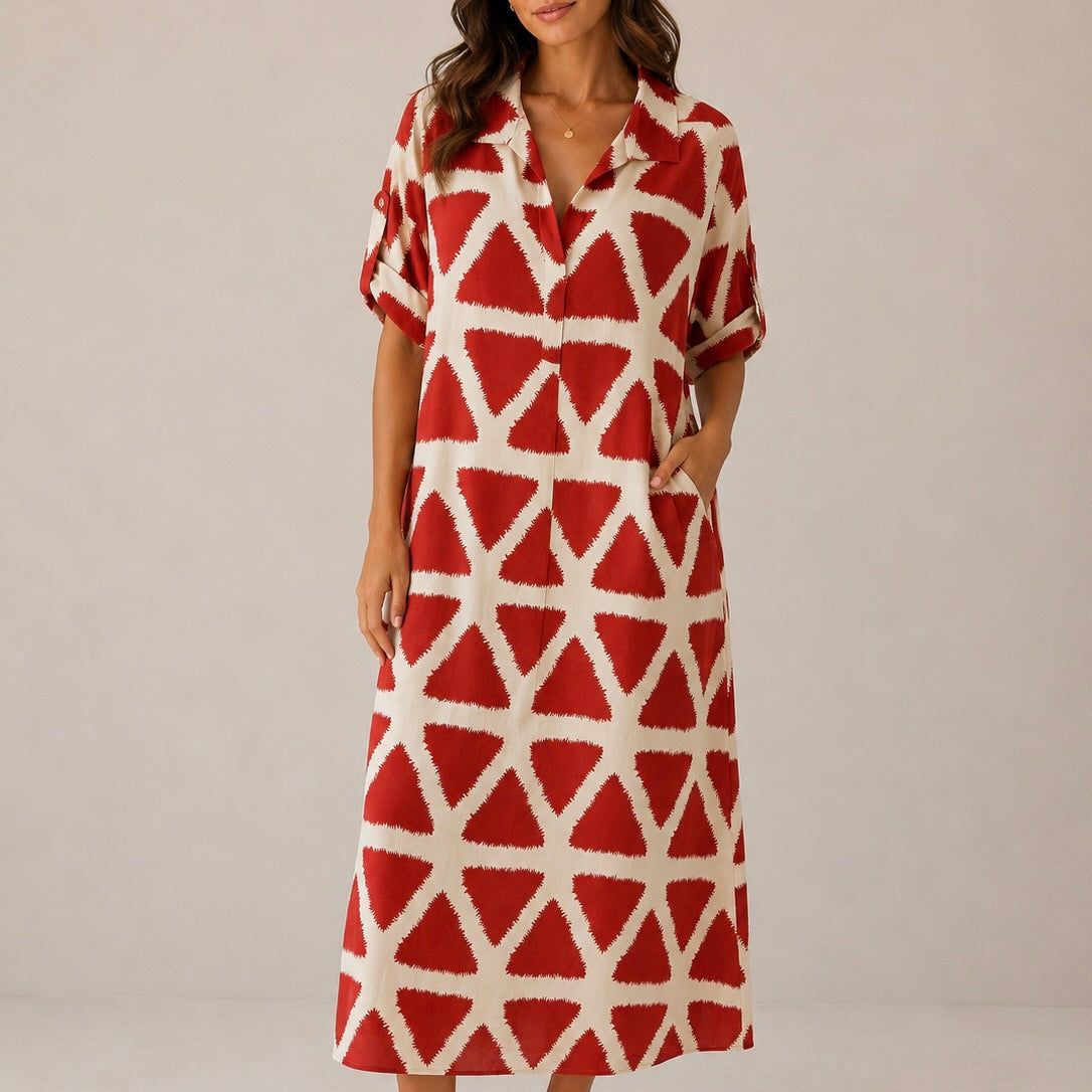 VESTIDO GEOMÉTRICO