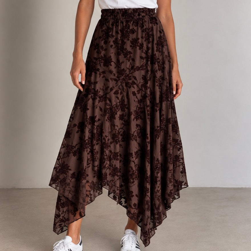 SAIA FLORAL COM VELUDO