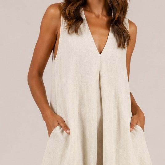 VESTIDO DE LINHO