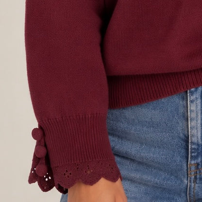 CAMISOLA DE MALHA COM RENDA