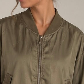 BOMBER ACETINADO