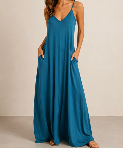 VESTIDO ACETINADO