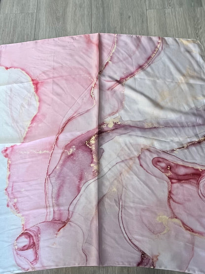 LENÇOS MARMORIZADOS