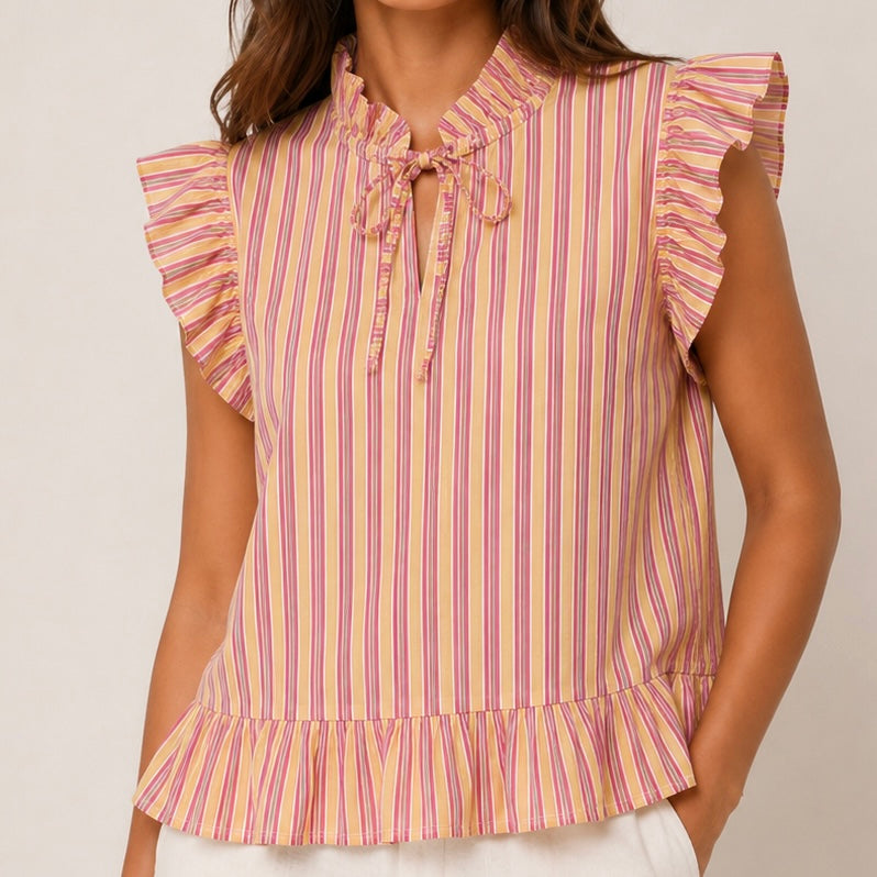 CAMISOLA ÀS RISCAS