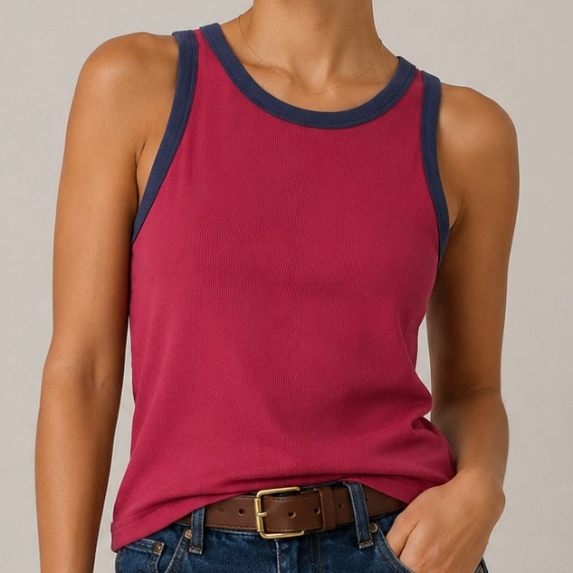CAMISOLA DE CAVAS BICOLOR