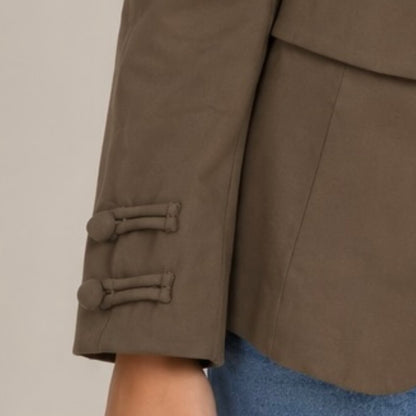 BLAZER COM FECHO ORIENTAL