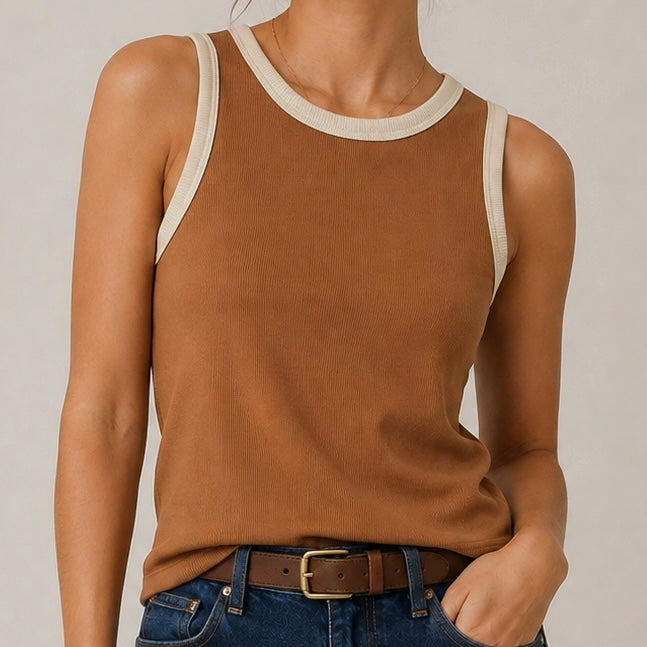 CAMISOLA DE CAVAS BICOLOR