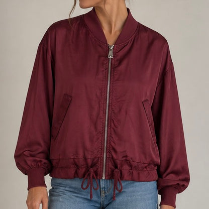 BOMBER ACETINADO