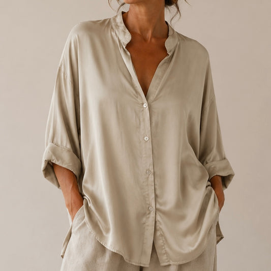 CAMISA ACETINADA