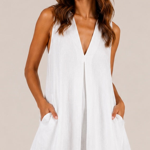 VESTIDO DE LINHO
