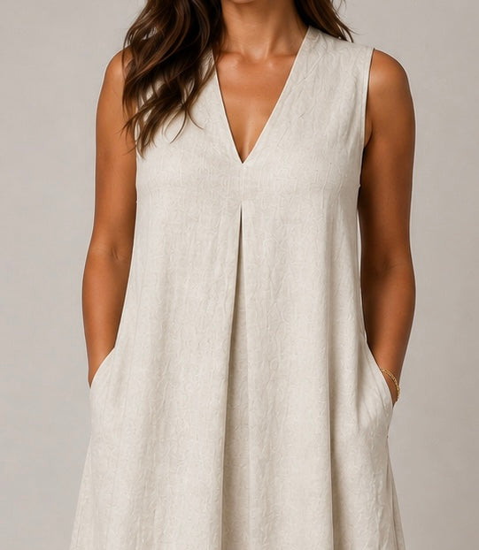 VESTIDO DE LINHO