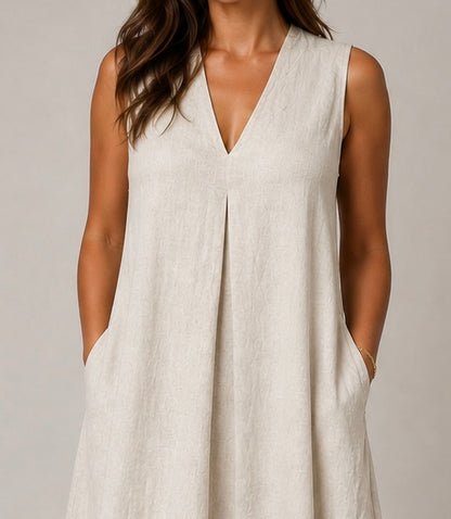 VESTIDO DE LINHO