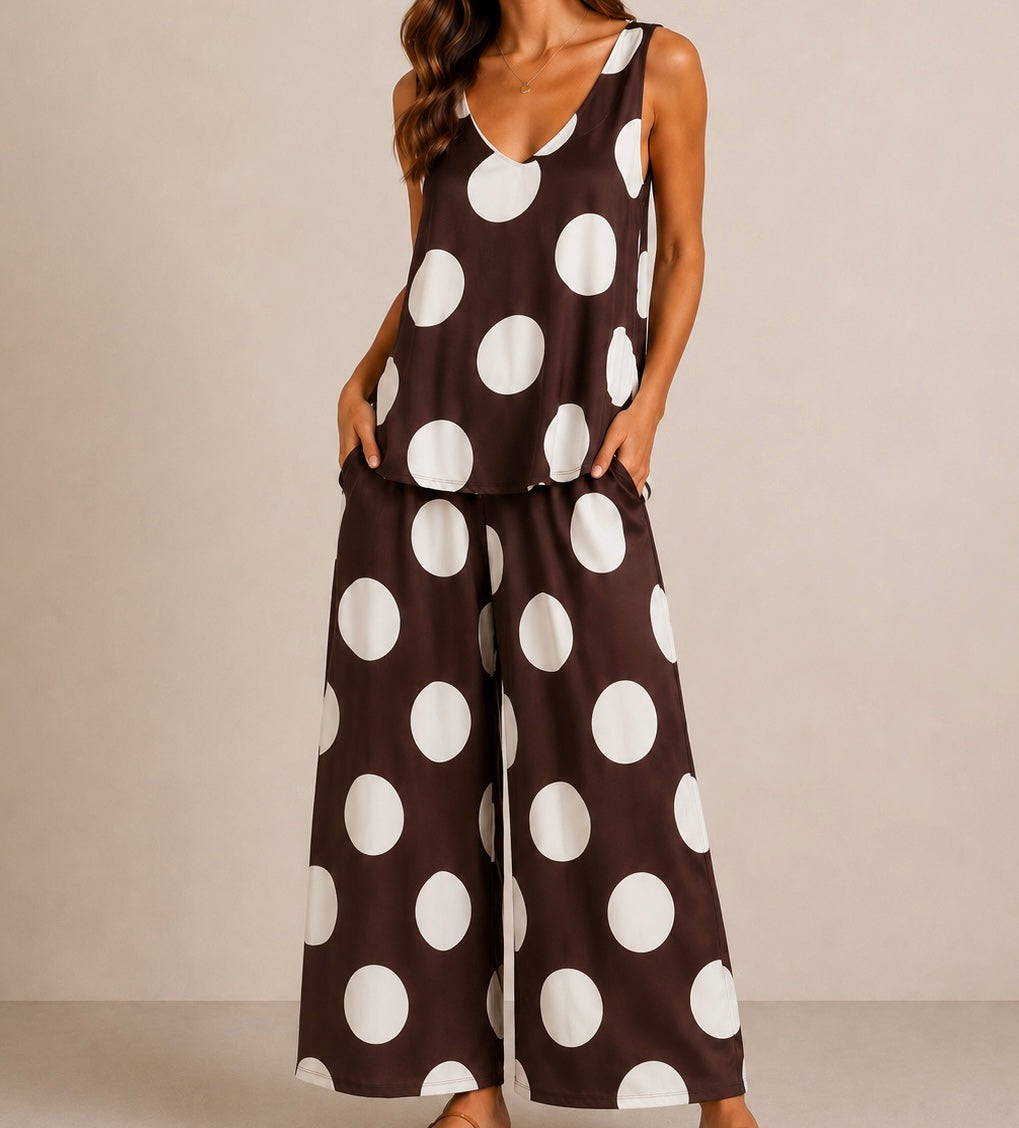 CONJUNTO POLKA DOTS