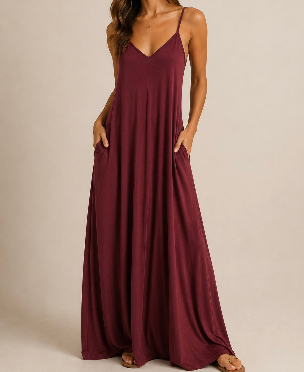 VESTIDO ACETINADO