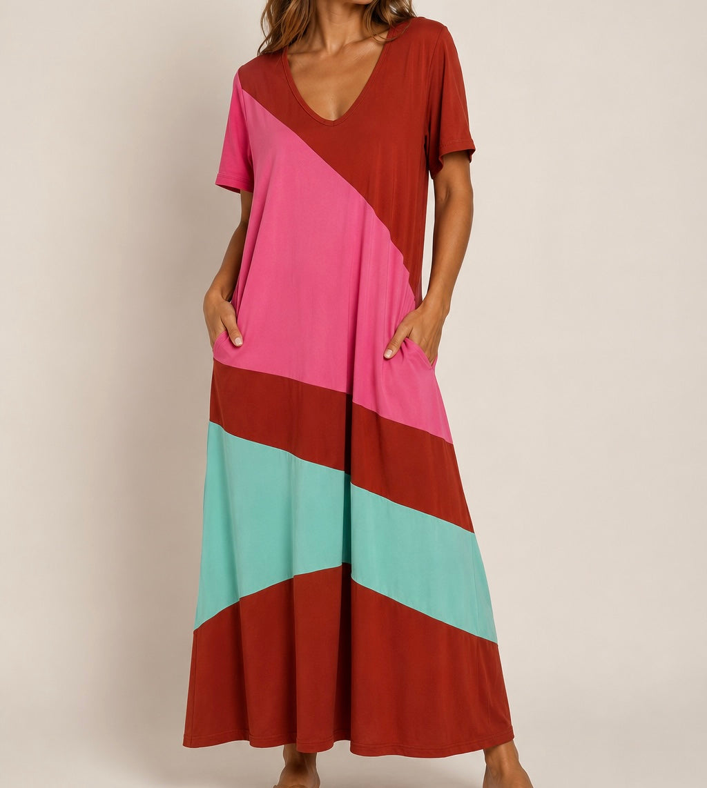 VESTIDO MALHA FRIA COM MANGA