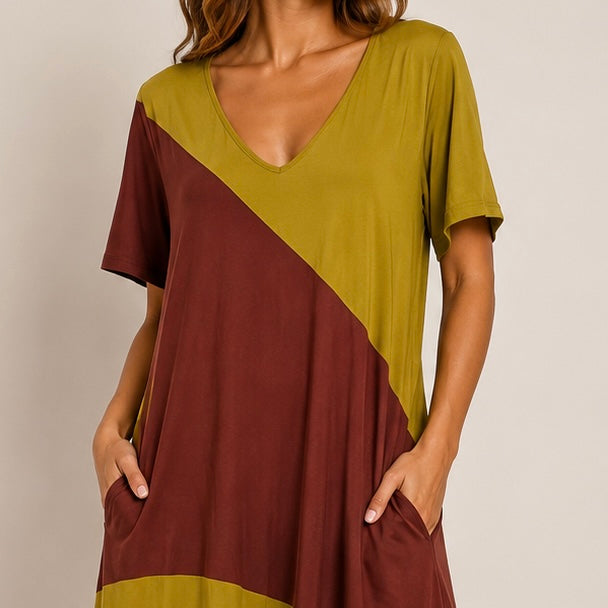 VESTIDO MALHA FRIA COM MANGA