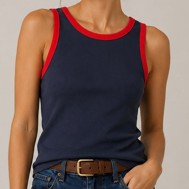 CAMISOLA DE CAVAS BICOLOR