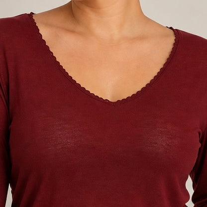 CAMISOLA BÁSICA MANGA COMPRIDA