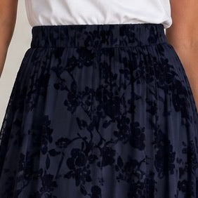 SAIA FLORAL COM VELUDO