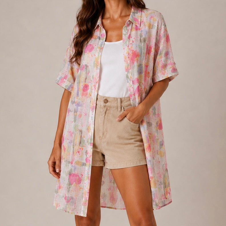 CAMISEIRO ABSTRATO
