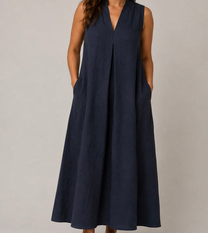 VESTIDO DE LINHO