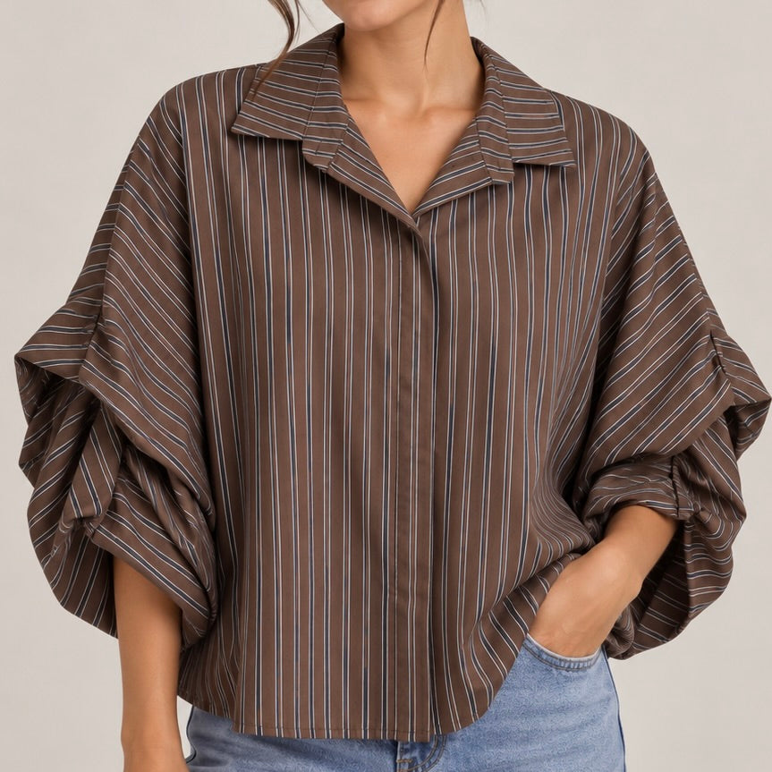 CAMISA DE RISCAS BALÃO