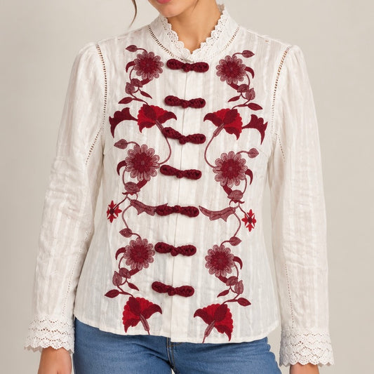 CAMISA ORIENTAL ROMÂNTCA