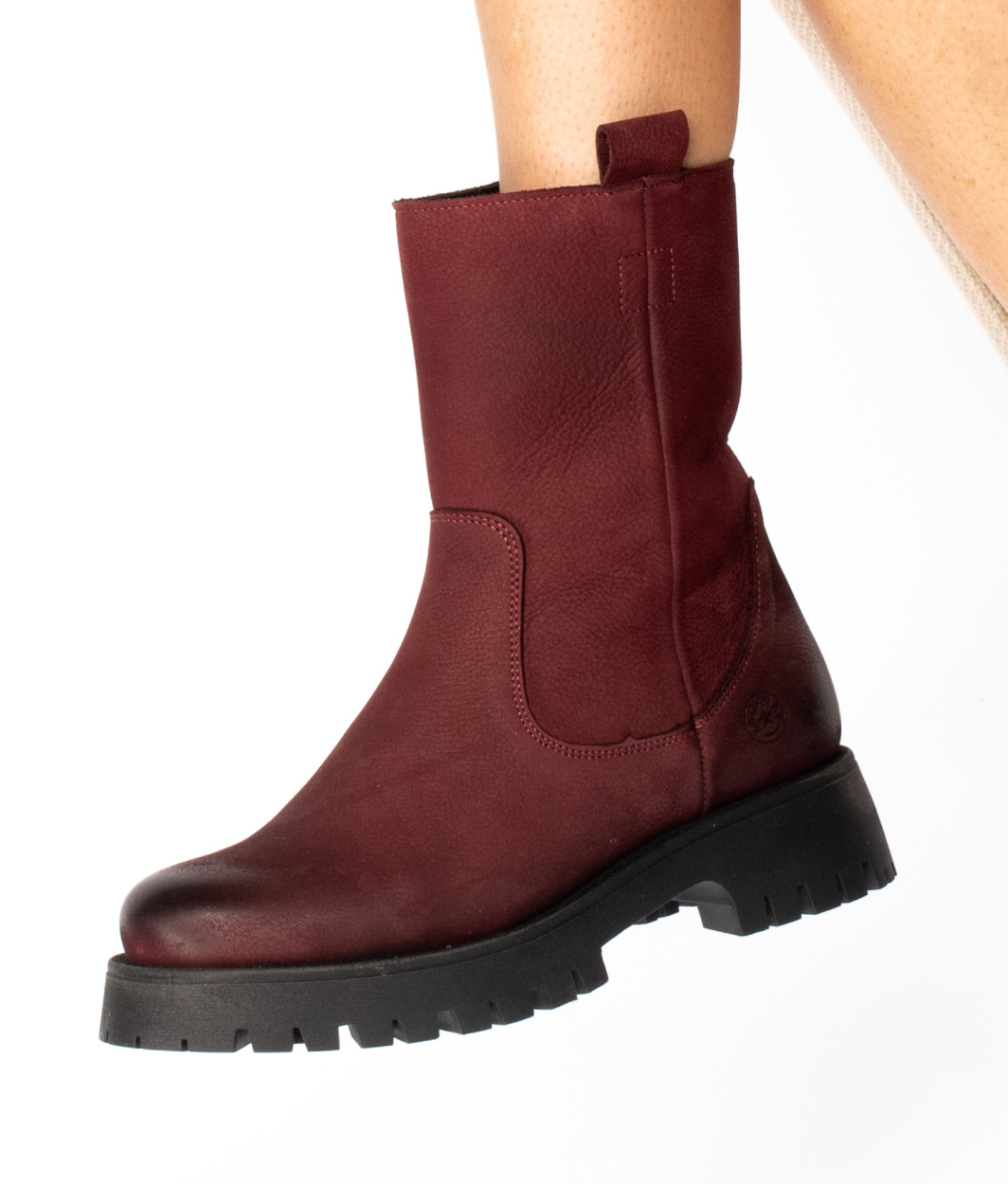 BOTIM DE SOLA GROSSA EM NOBUCK