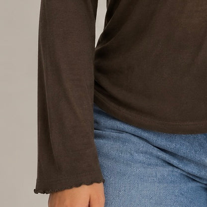 CAMISOLA BÁSICA MANGA COMPRIDA