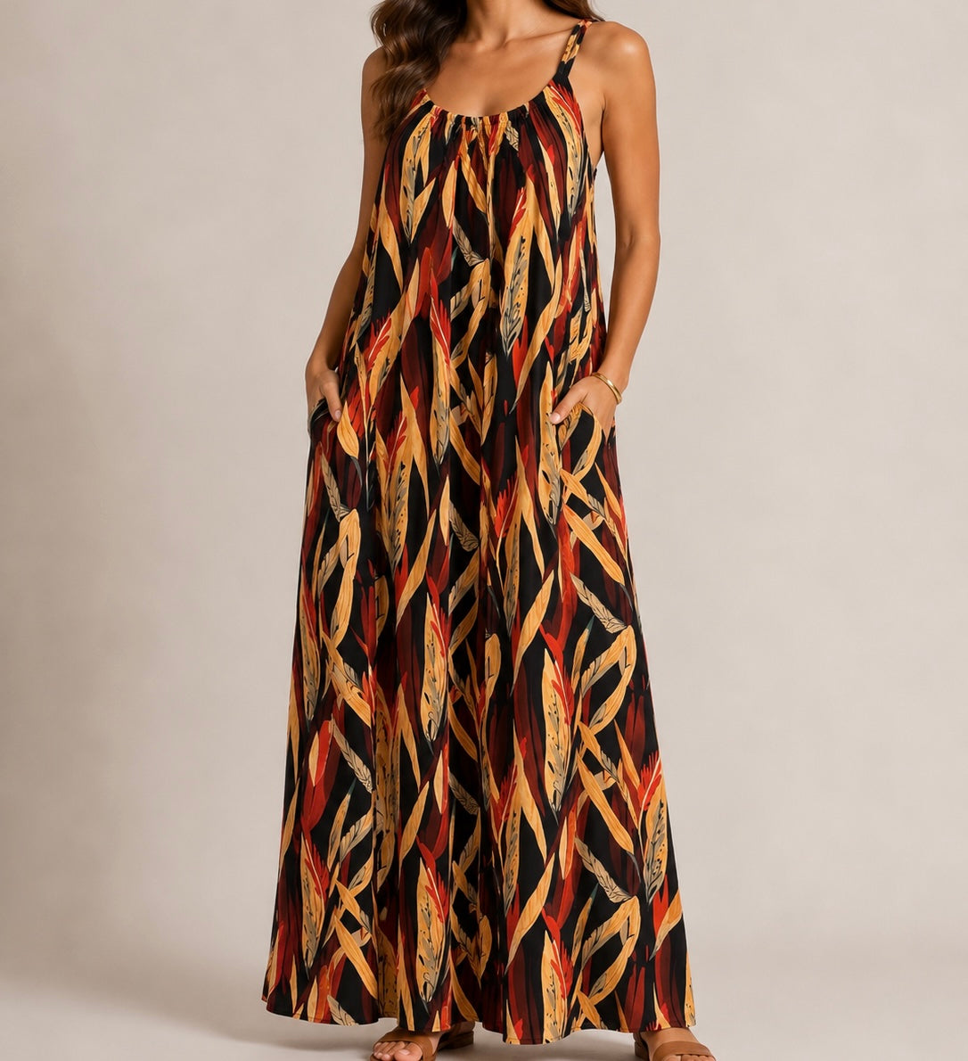 VESTIDO ABSTRATO