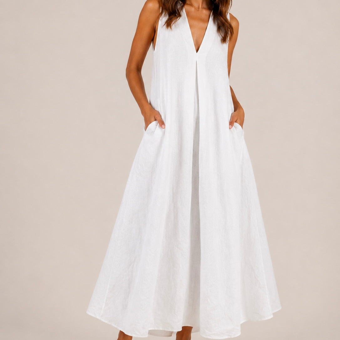 VESTIDO DE LINHO