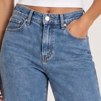 CALÇAS DE GANGA MILE MOM FIT