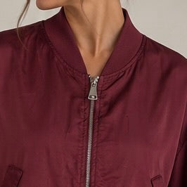 BOMBER ACETINADO