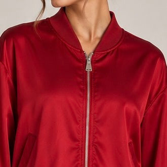 BOMBER ACETINADO