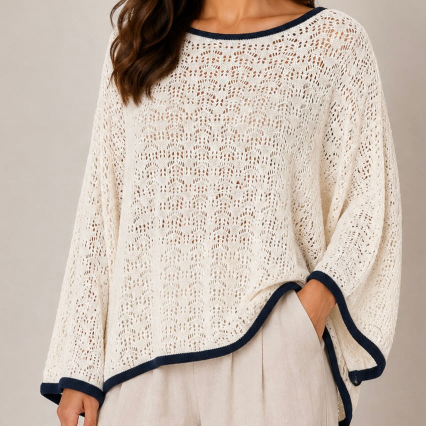 CAMISOLA MALHA PERFURADA