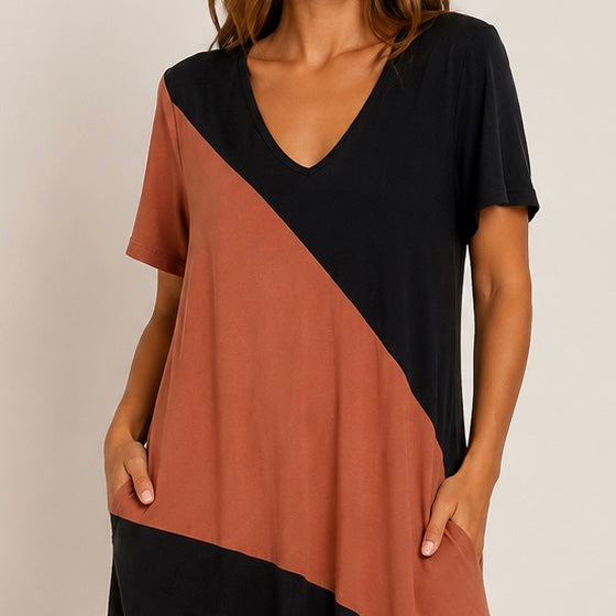 VESTIDO MALHA FRIA COM MANGA