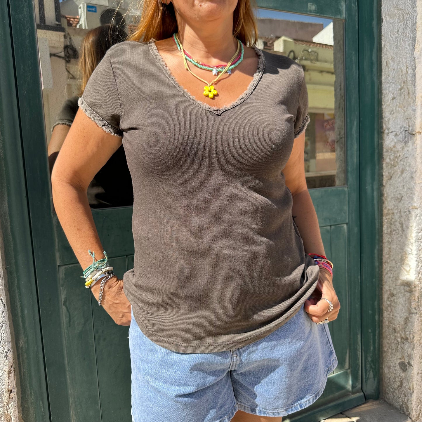 T-SHIRT BÁSICA MANGA CURTA