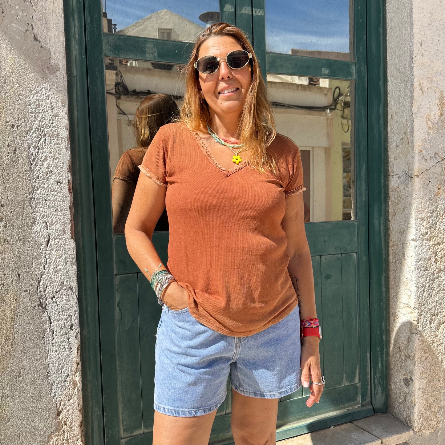 T-SHIRT BÁSICA MANGA CURTA