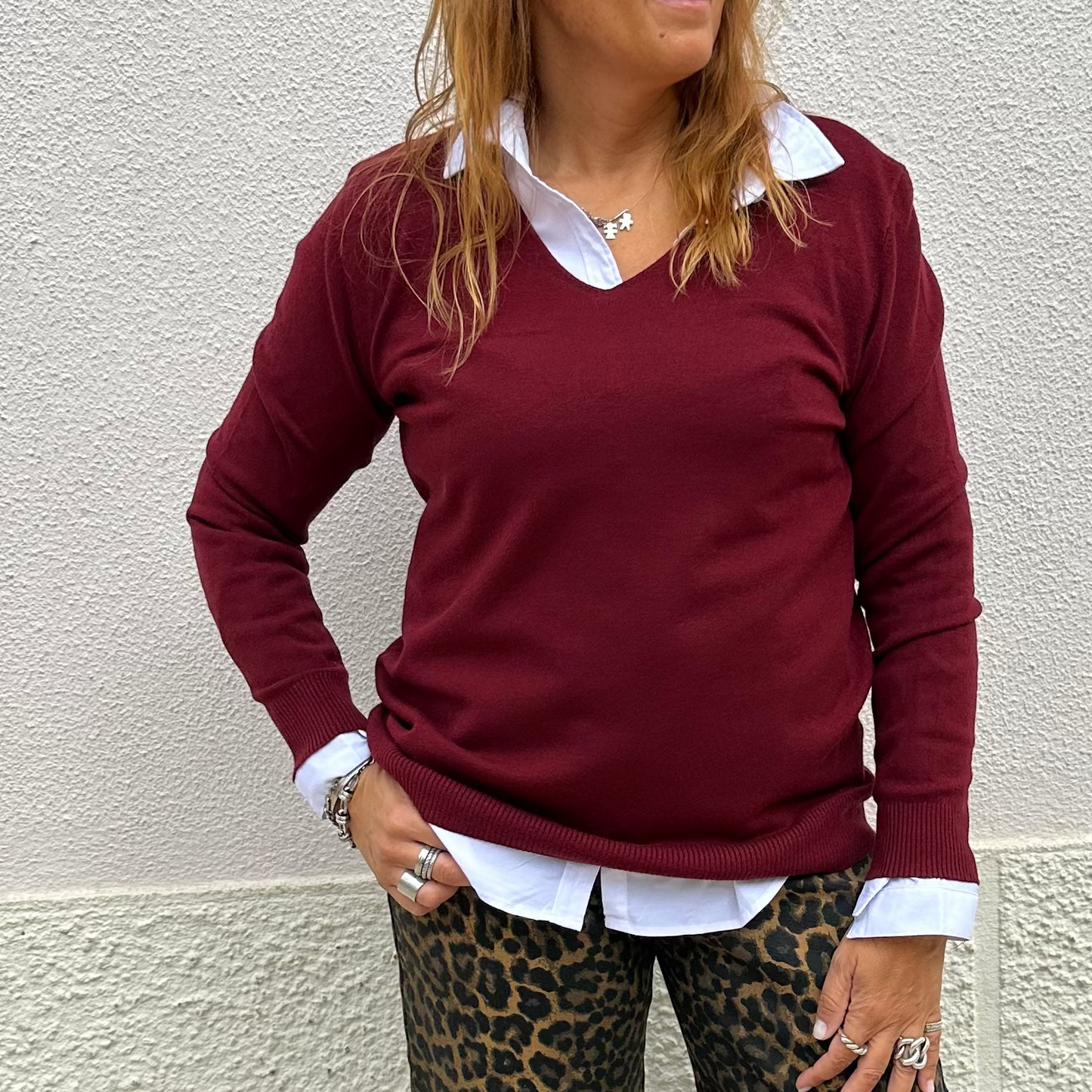 CAMISOLA DE MALHA LISA