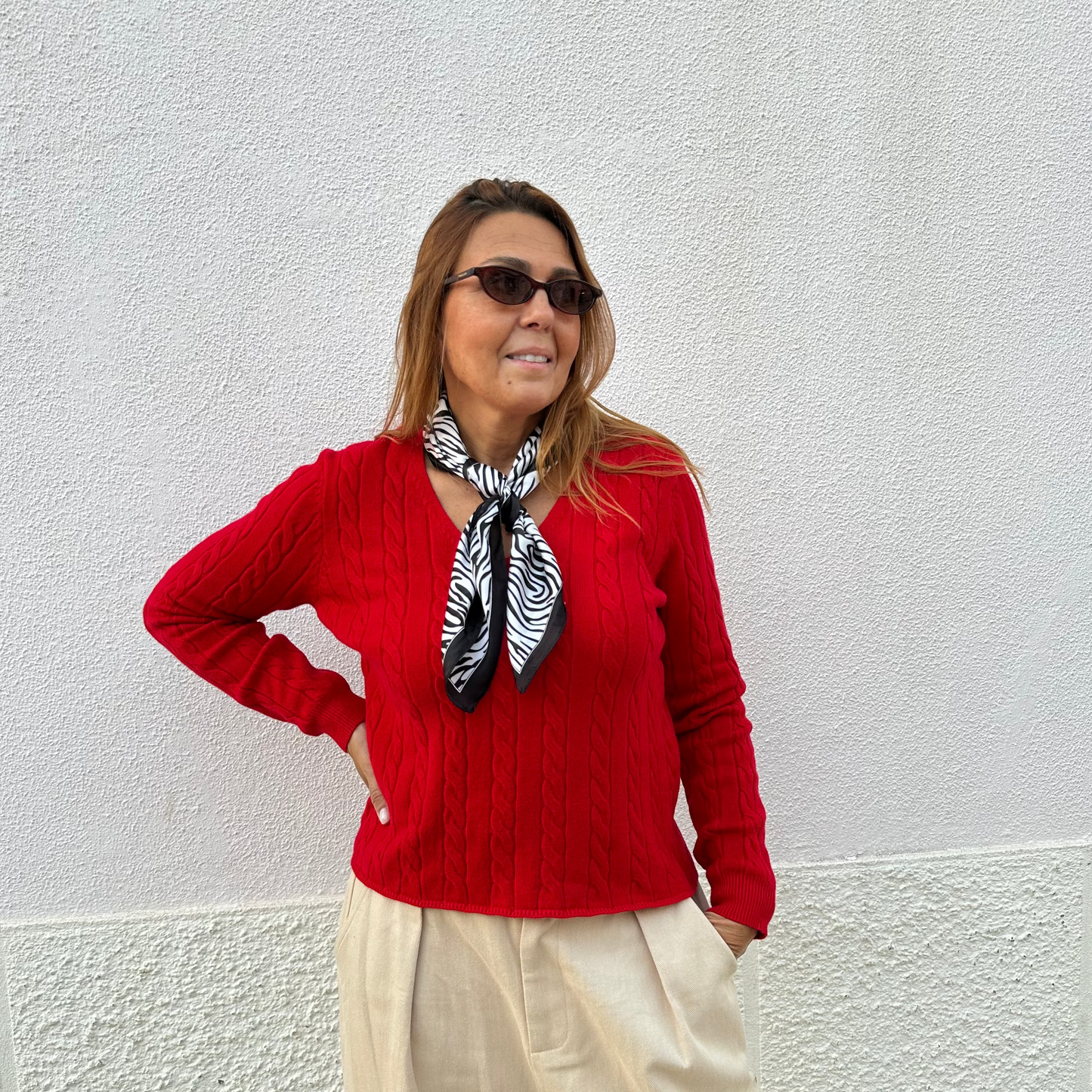 CAMISOLA DE MALHA COM TORCIDOS