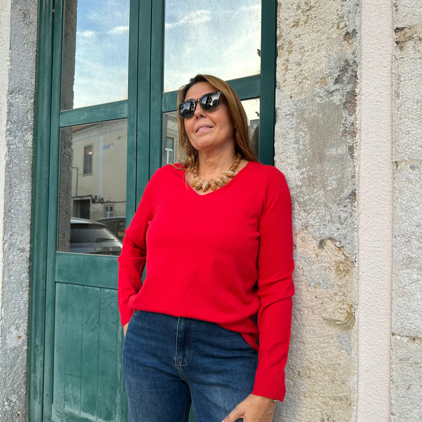 CAMISOLA DE MALHA LISA