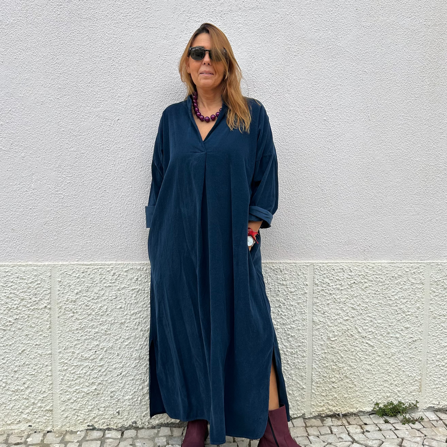 VESTIDO DE BOMBAZINA