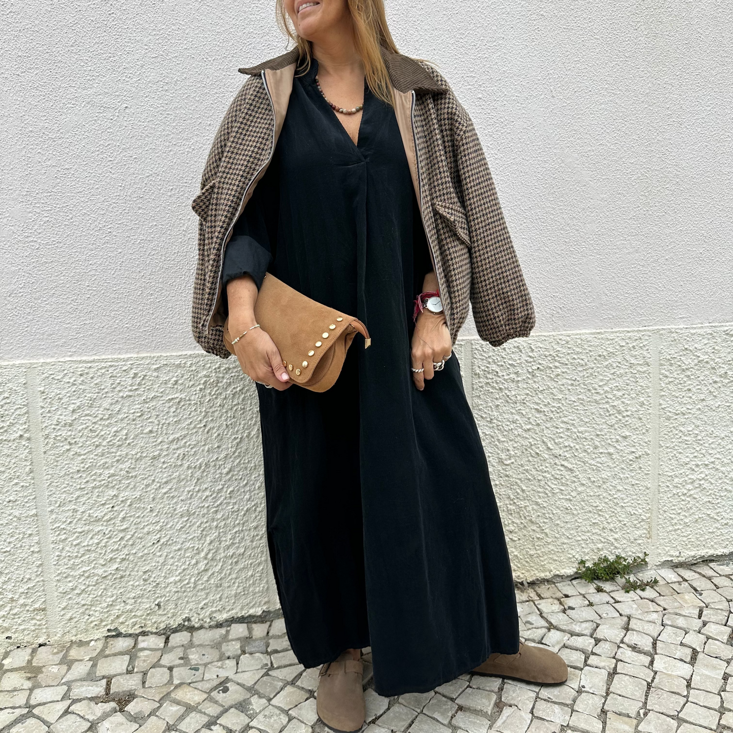 VESTIDO DE BOMBAZINA