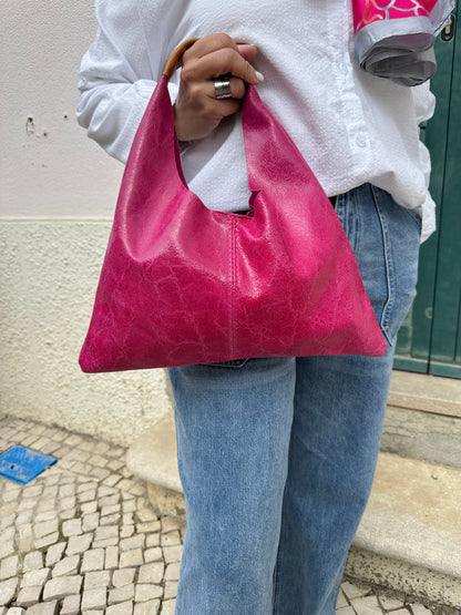MALA DE PELE HOBO P