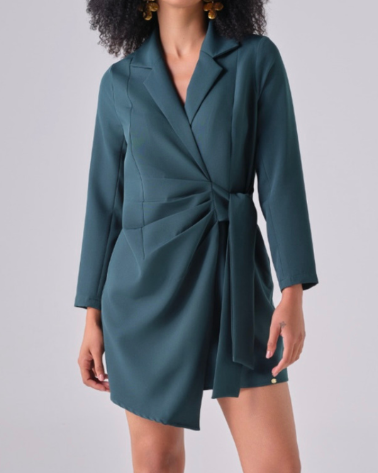 VESTIDO BLAZER TREPASSADO