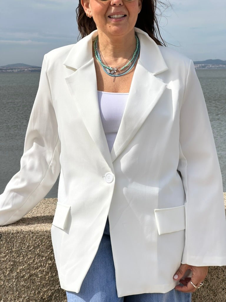 BLAZER OVERSIZE - Pé Calçado