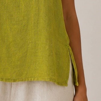 CAMISOLA DE LINHO - Pé Calçado