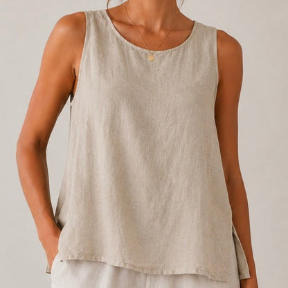 CAMISOLA DE LINHO - Pé Calçado
