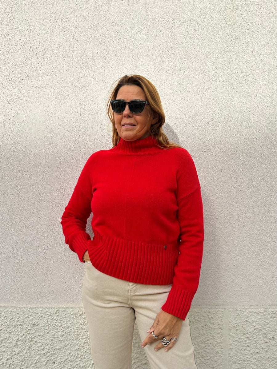 CAMISOLA DE MALHA COM COZ - Pé Calçado