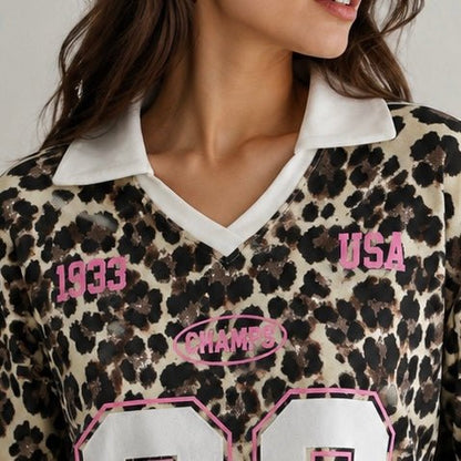 CAMISOLA LEOPARDO CHICADO - Pé Calçado